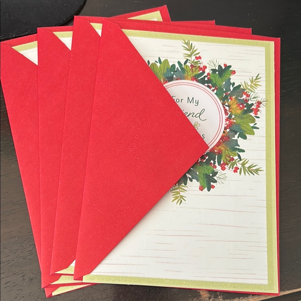Festive Hallmark Expressions Holiday Cards